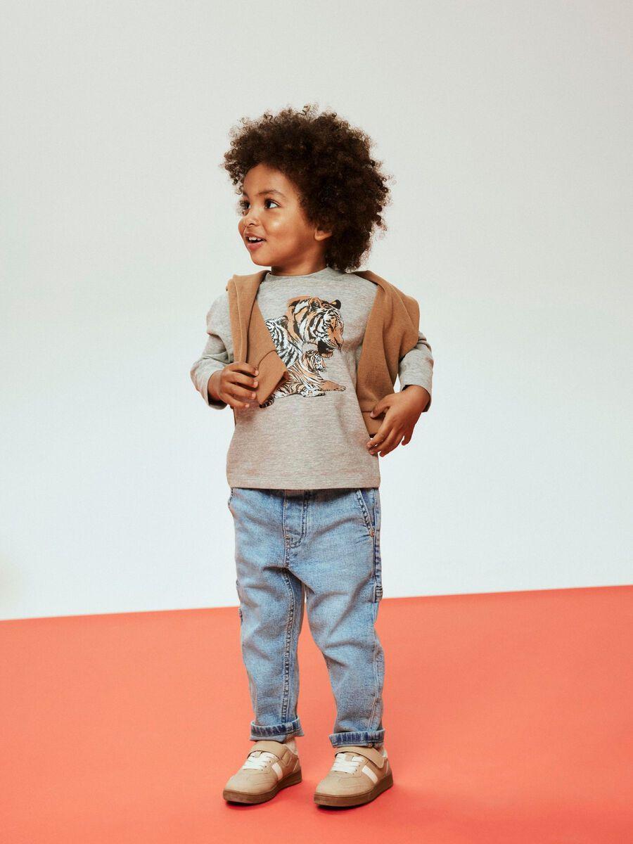 13242725/Vintage Medium Blue Denim NAME.IT