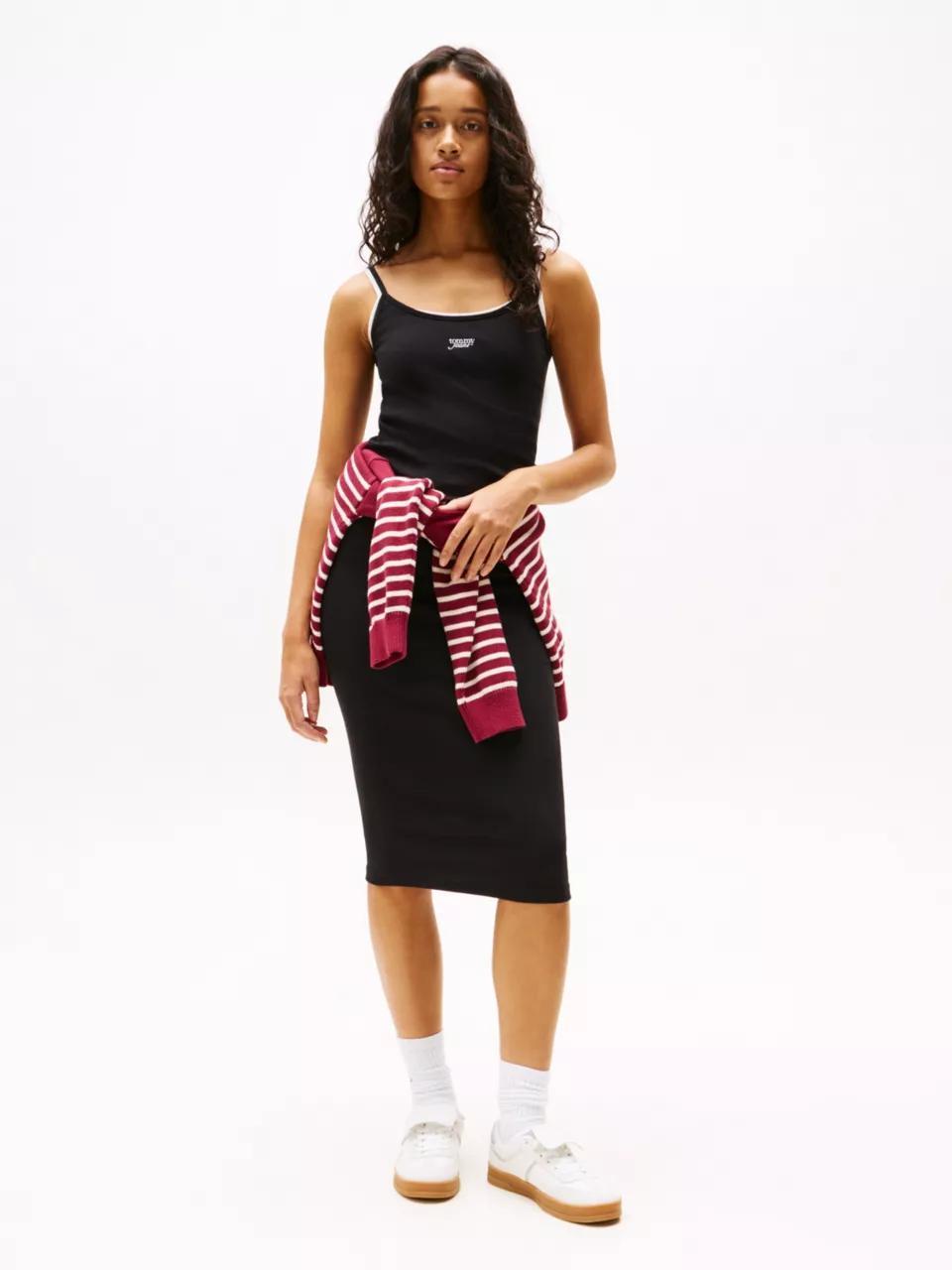 TJW SCRIPT STRAP MID DW0DW20330/BDS TOMMY JEANS