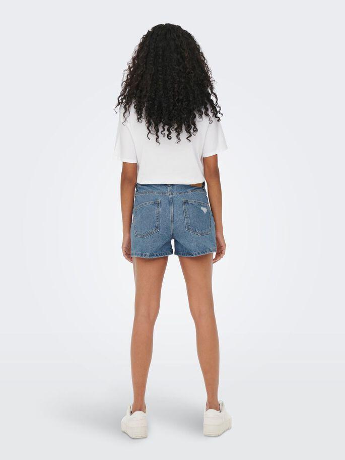 ONLJAGGER HW MOM SHORTS DNM NOOS 
