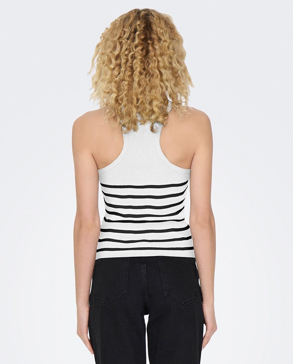 ONLLILL SL U-NECK RACER BACK TOP CC KNT 