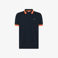SUN68 POLO BIG STRIPE FLUO S/S