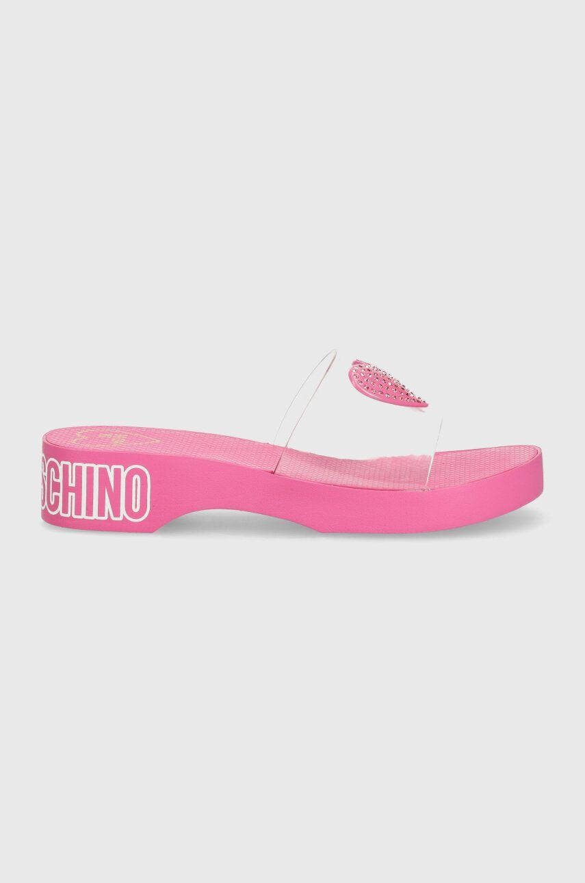 SABOTD.EVA45 GOMMA TRASP/FUXIA 