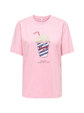 ONLY ONLBURST LIFE S/S POPCORN TOP BOX JRS