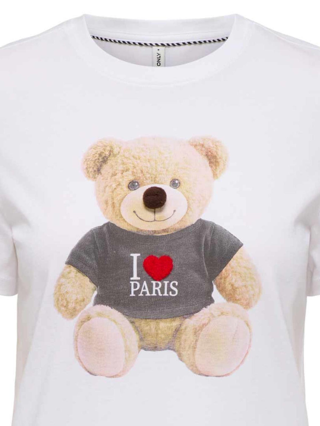 15369992/Bright White Teddy love paris ONLY