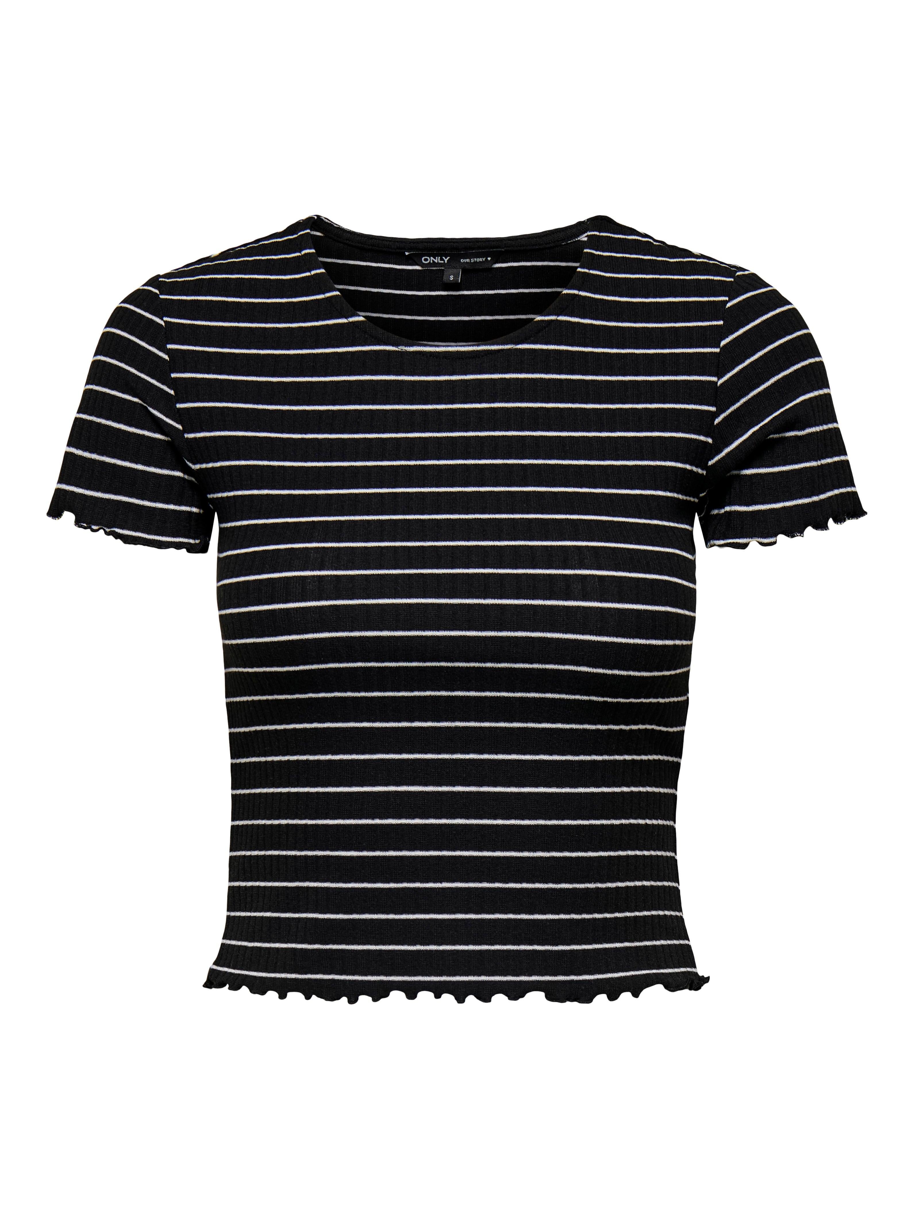 ONLEMMA STRIPE S/S TOP JRS 