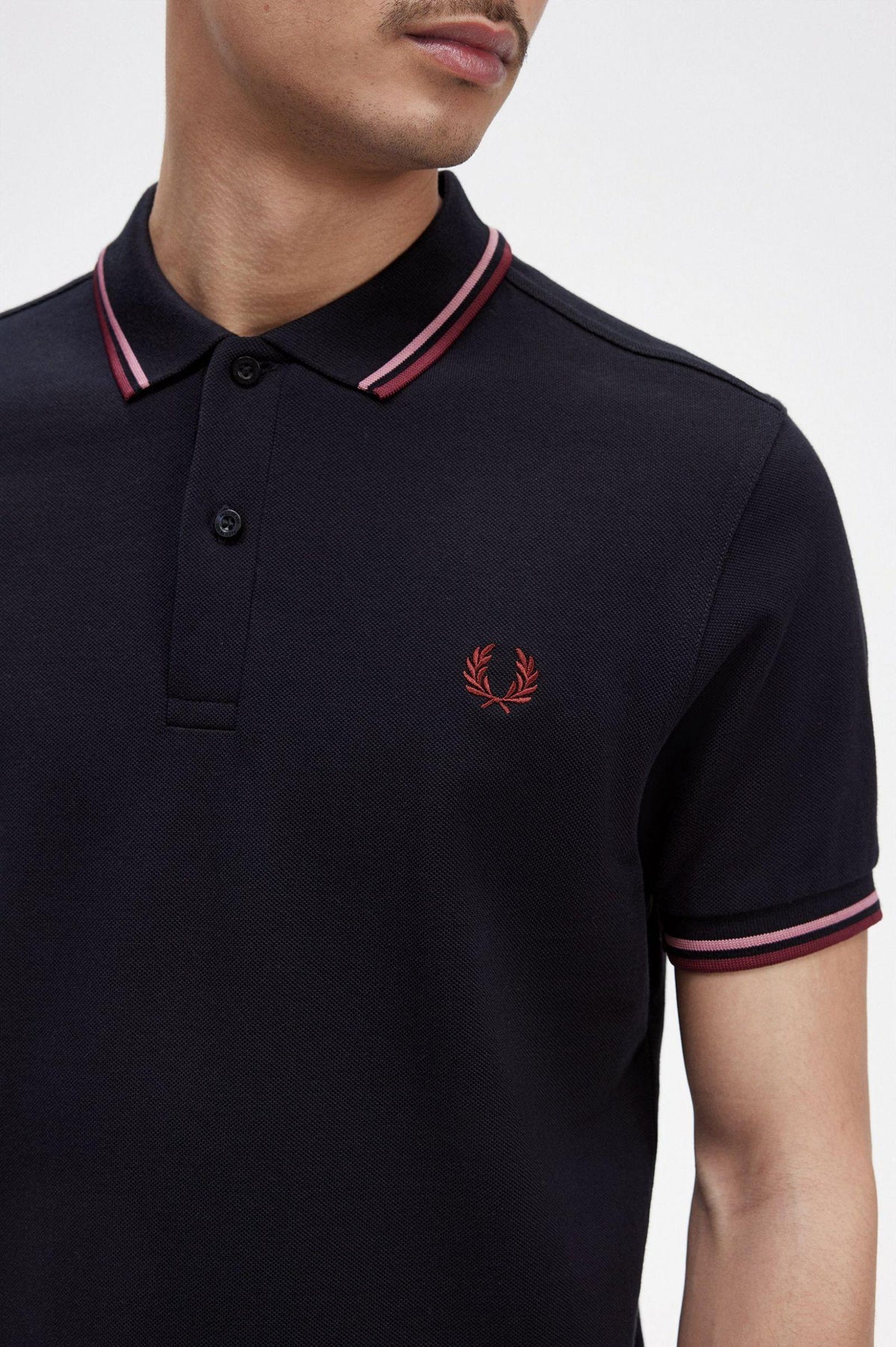 FP TWIN TIPPED FRED PERRY SHIRT FP-M3600/T57 FRED PERRY