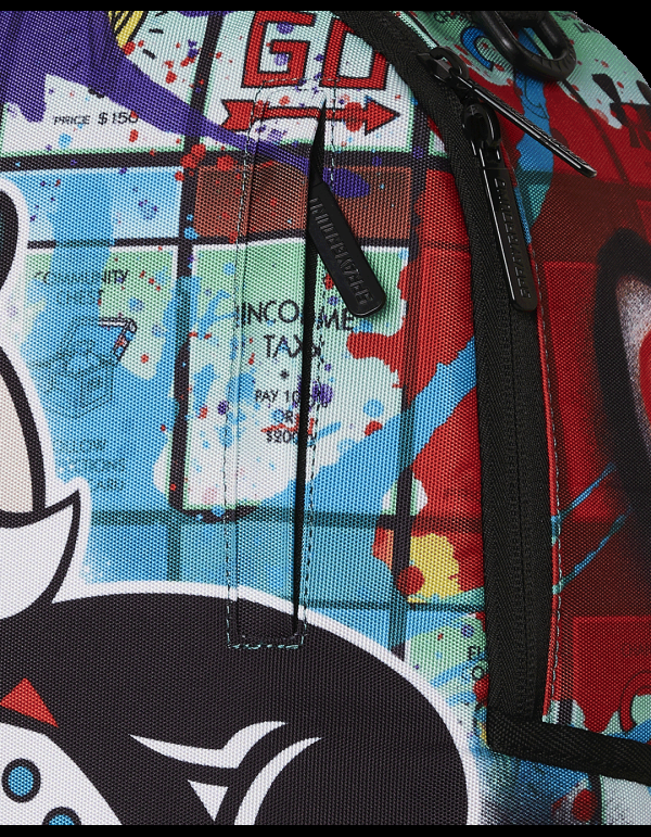 MONOPOLY MAN SPRAYED BOARD 