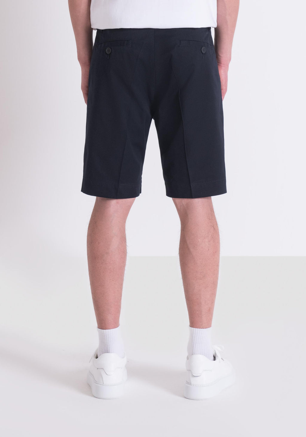SHORTS MARK SLIM FIT IN TWILL 