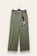 Palazzo trousers with key ring