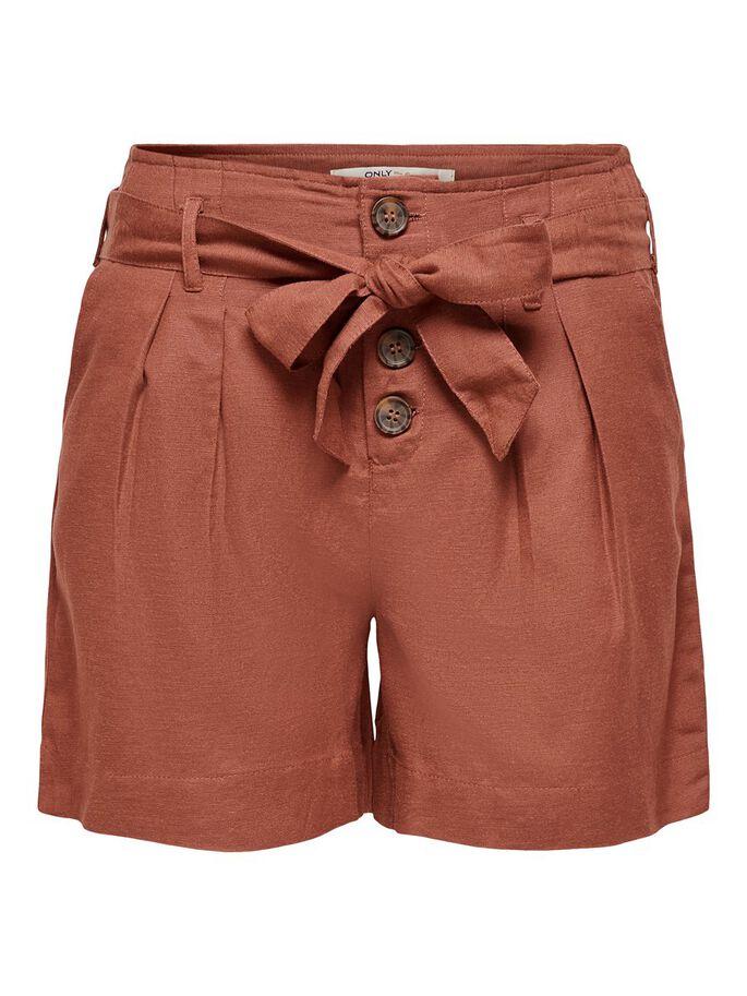 ONLVIVA LIFE HW BELT SHORTS PNT NOOS 