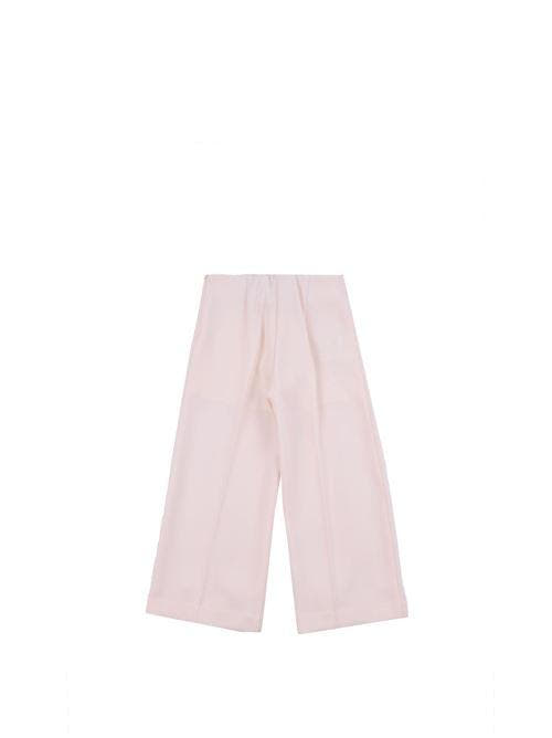 PANTALONE LARGO IN CREPE CON B 