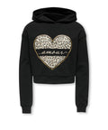 ONLY KIDS KOGCOOPER LIFE HEART LS HOODIE SWT NOOS