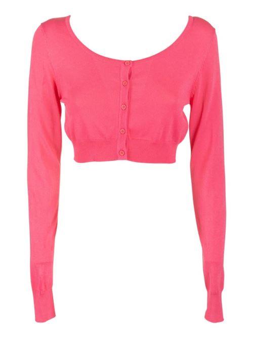 CROPPED KNITTED CARDIGAN FR23ST8002K41701/107 FRACOMINA