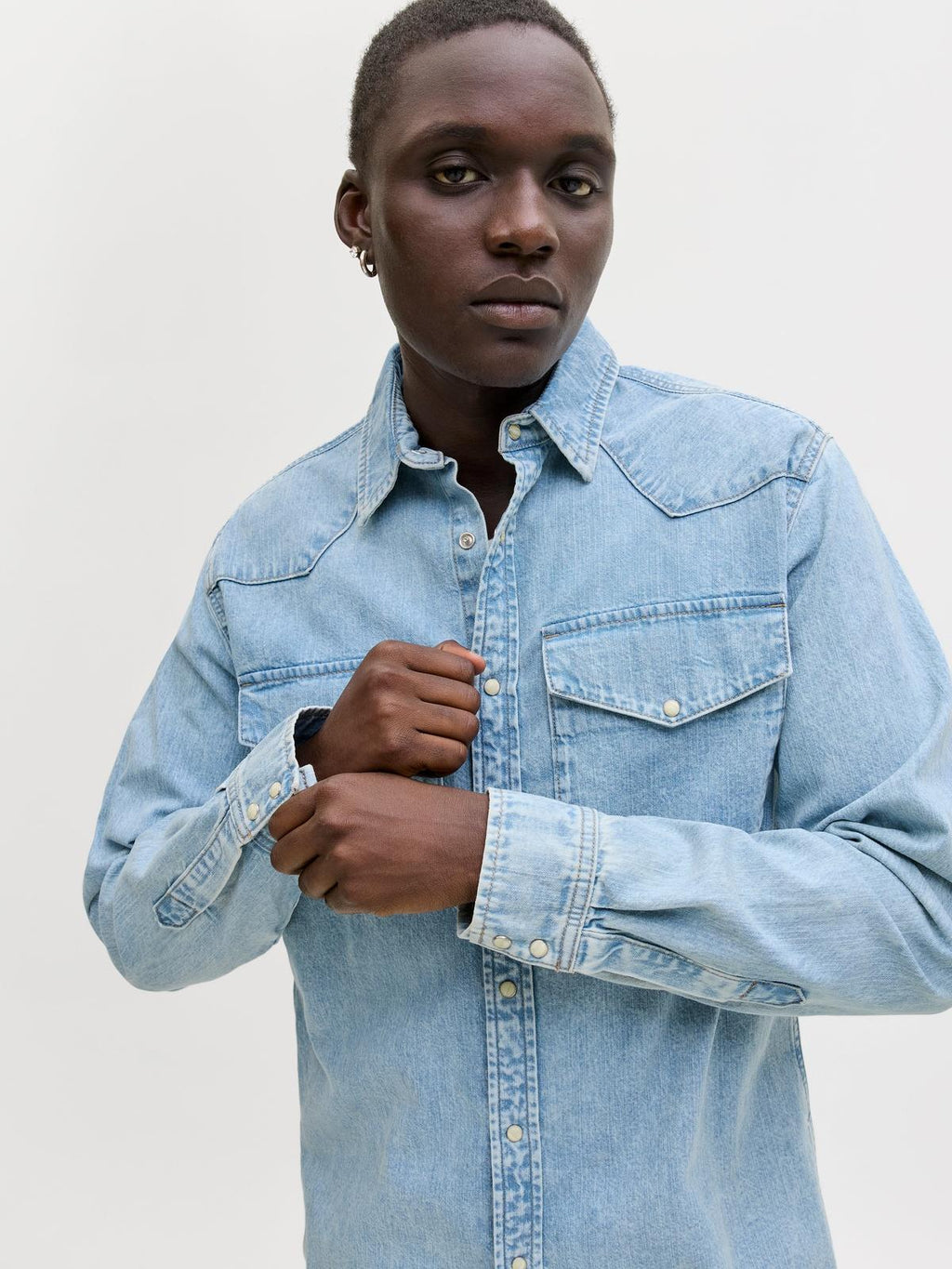 12289219/Blue Denim LIGHT BLUE JACK AND JONES