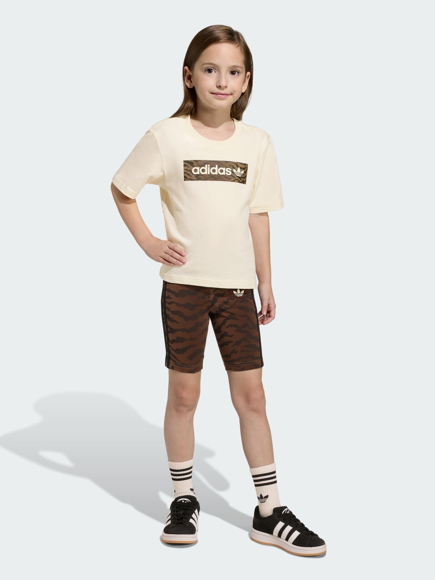 CYC TEE SET AOP     CREWHT/NBROWN 