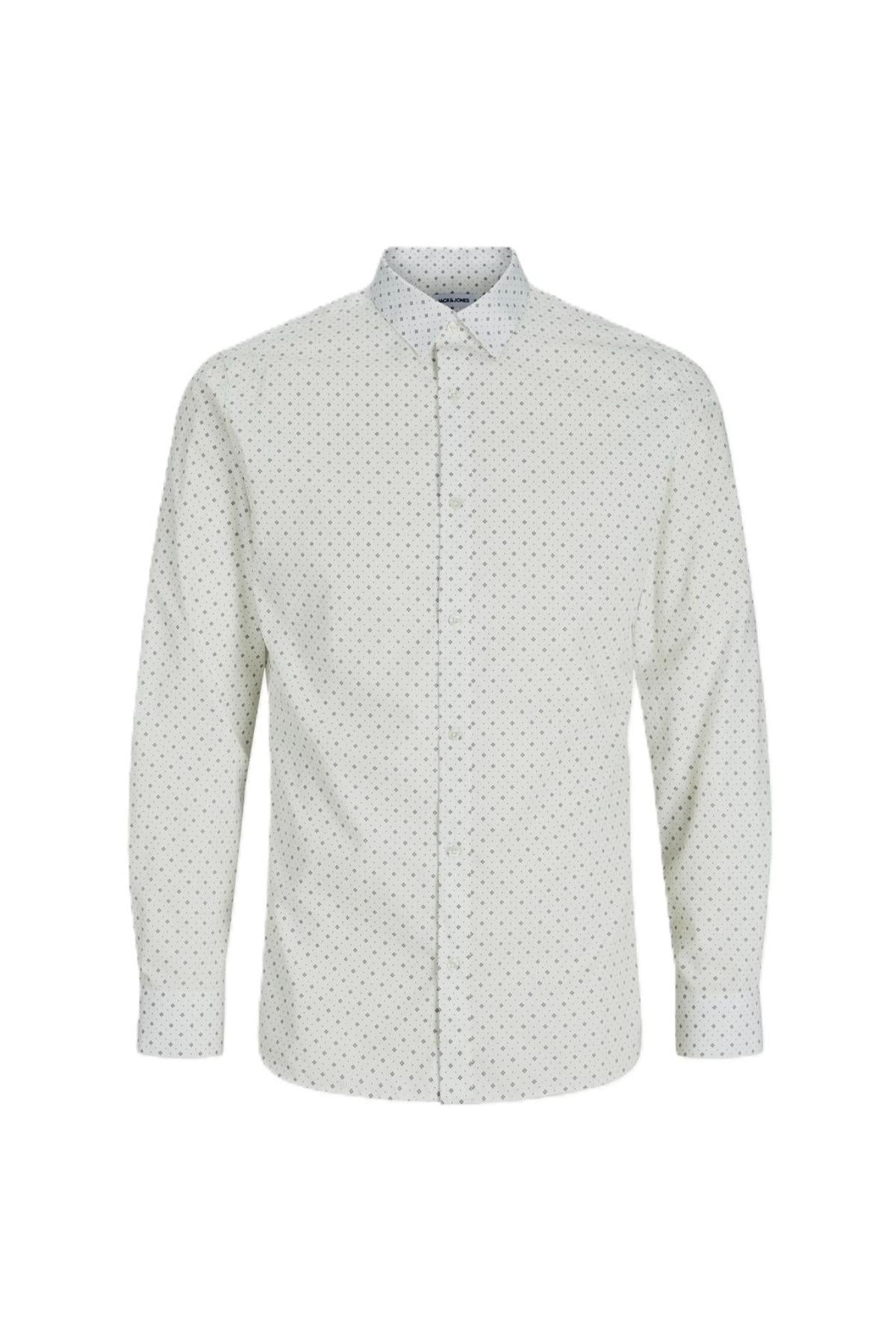 JJJOE PRINT SHIRT LS AW 24 JR 
