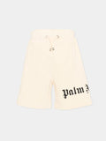 PALM ANGELS OVERLOGO SWEATSHORT BOY