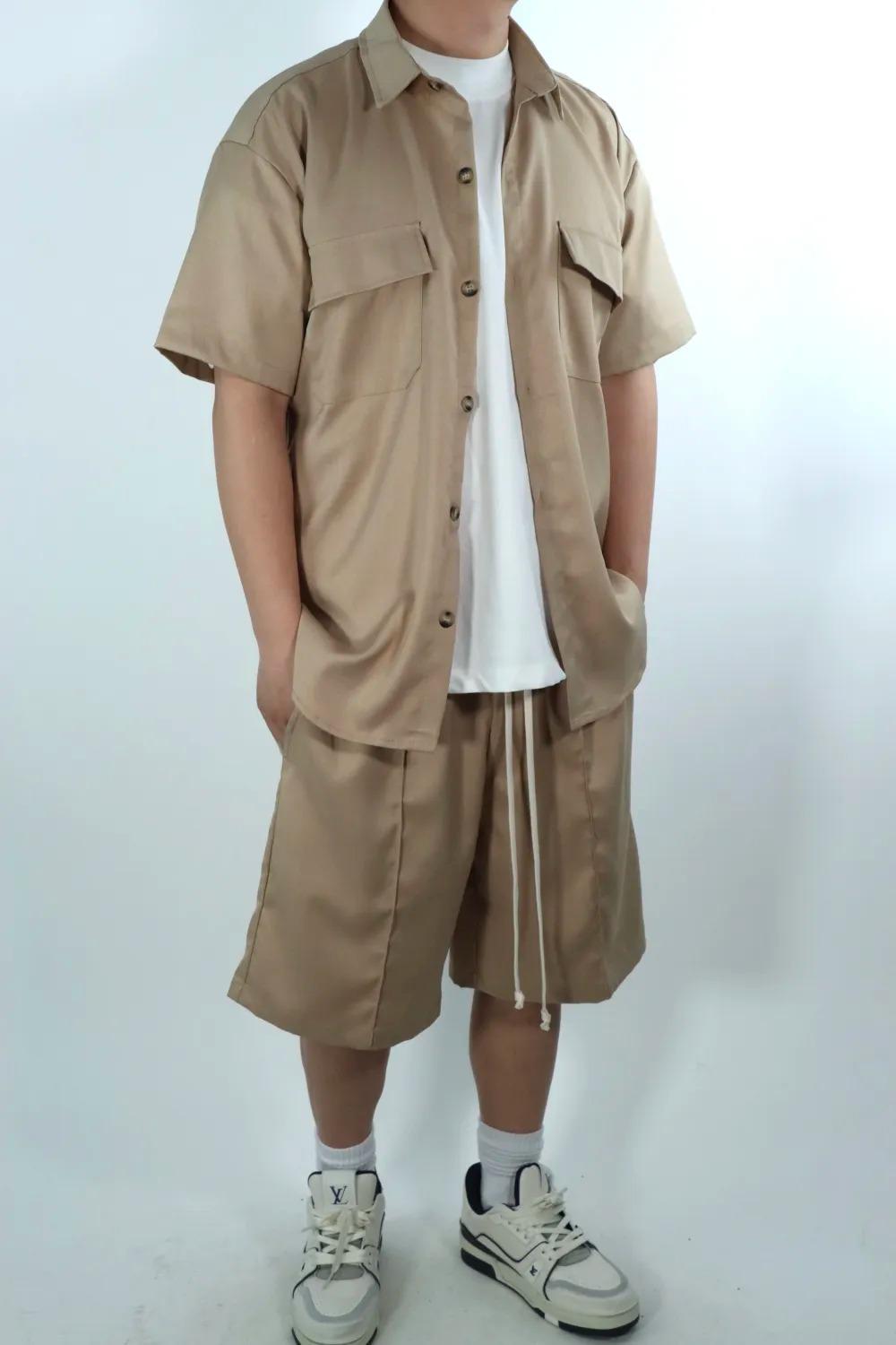 BERMUDA+CAMICIA PRIMID-975/CAMEL PRIMID