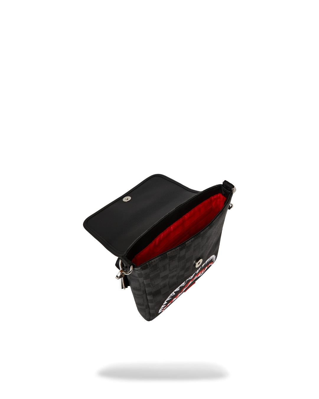 SCRIBBLE SHARK MESSENGER BAG 