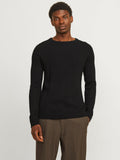JACK AND JONES JJPANNEL KNIT CREW NECK AW24