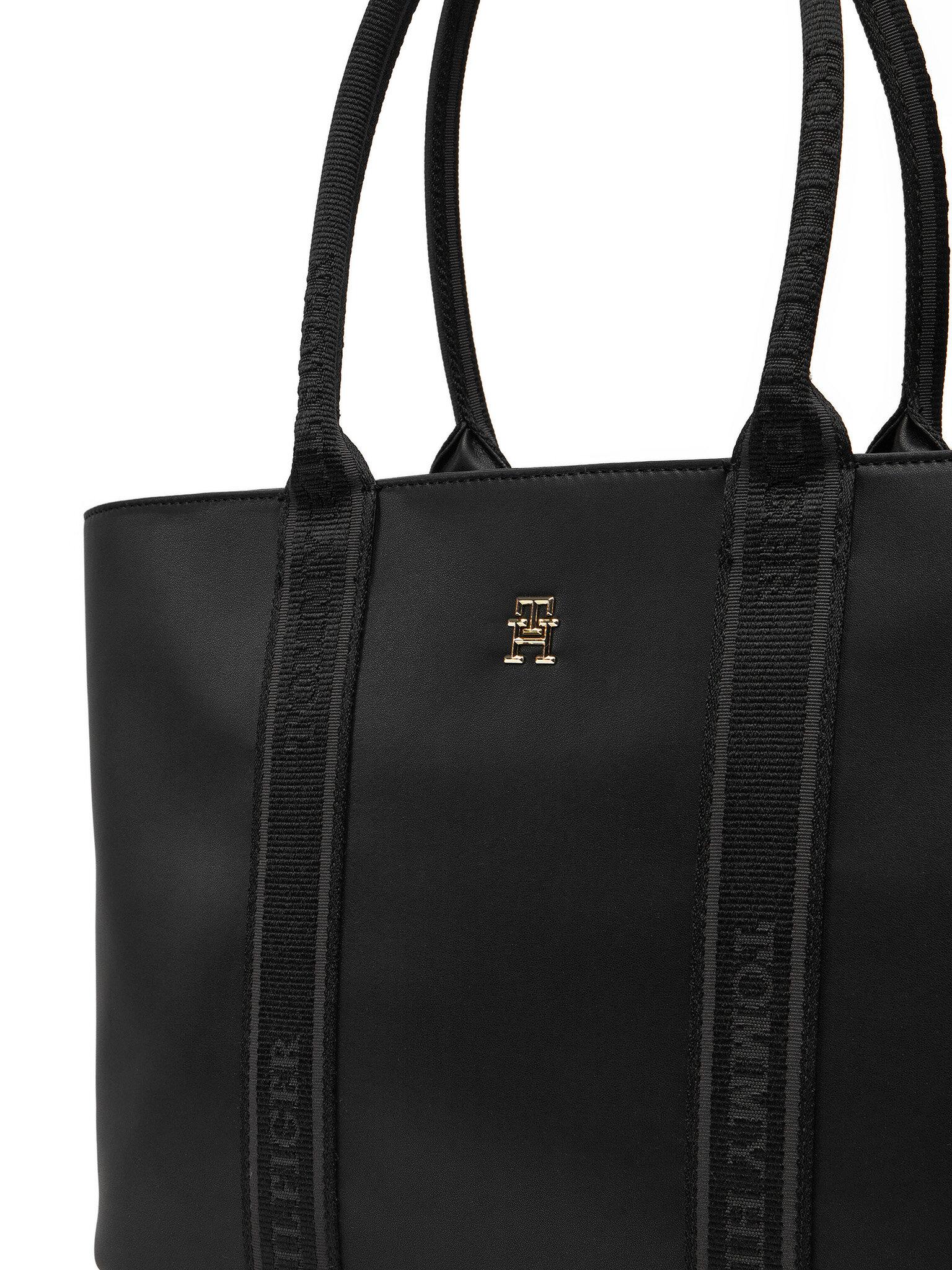 TH LOGOTAPE TOTE AW0AW17198/BDS TOMMY HILFIGER