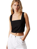 CALVIN KLEIN JEANS SOFT LINEN TOP