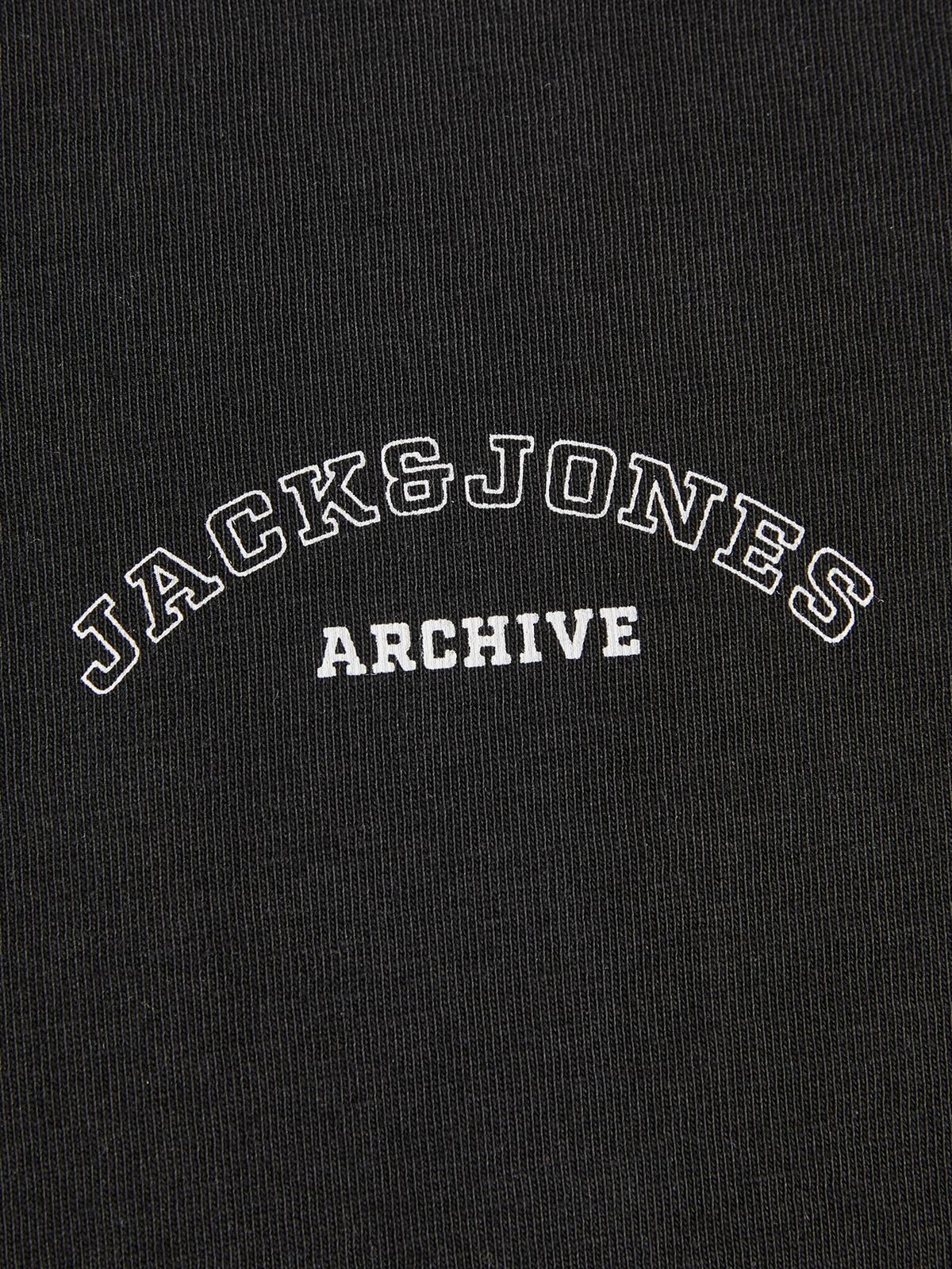 JJCOLLEGE LOGO TEE SS CREW NECK 