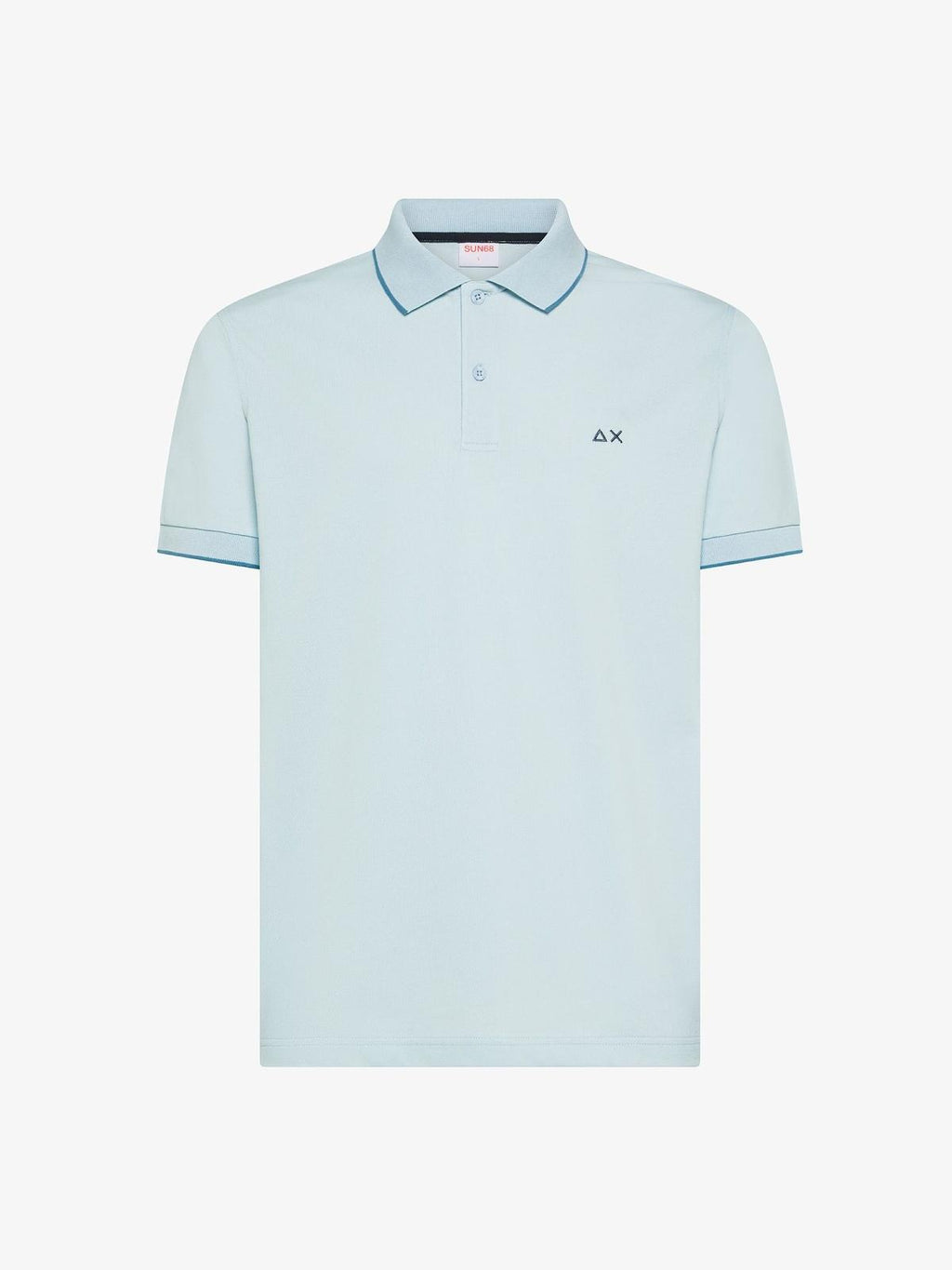 POLO SMALL STRIPE ON COLLAR S/S 