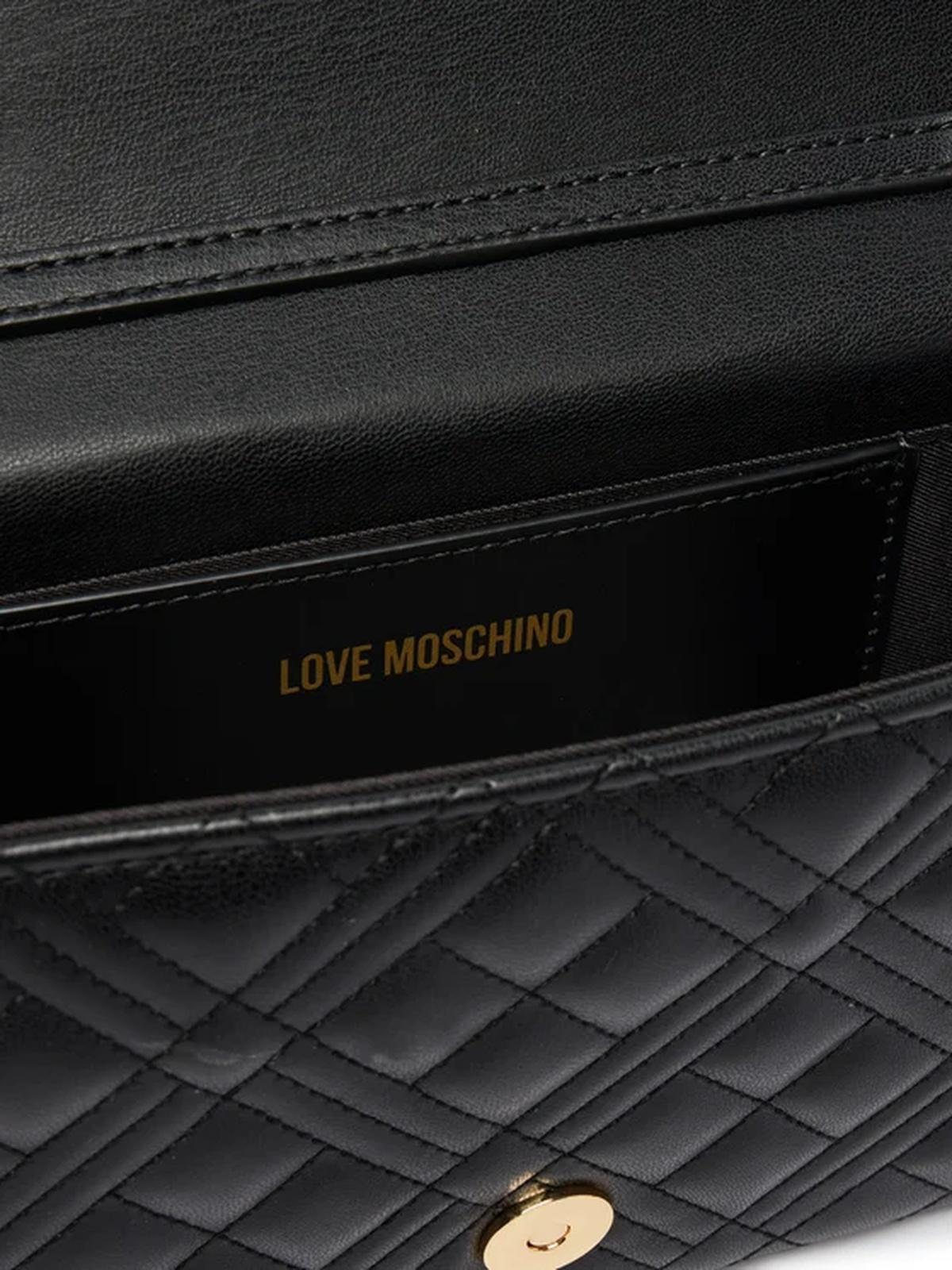 BORSA QUILTED PU AVORIO 