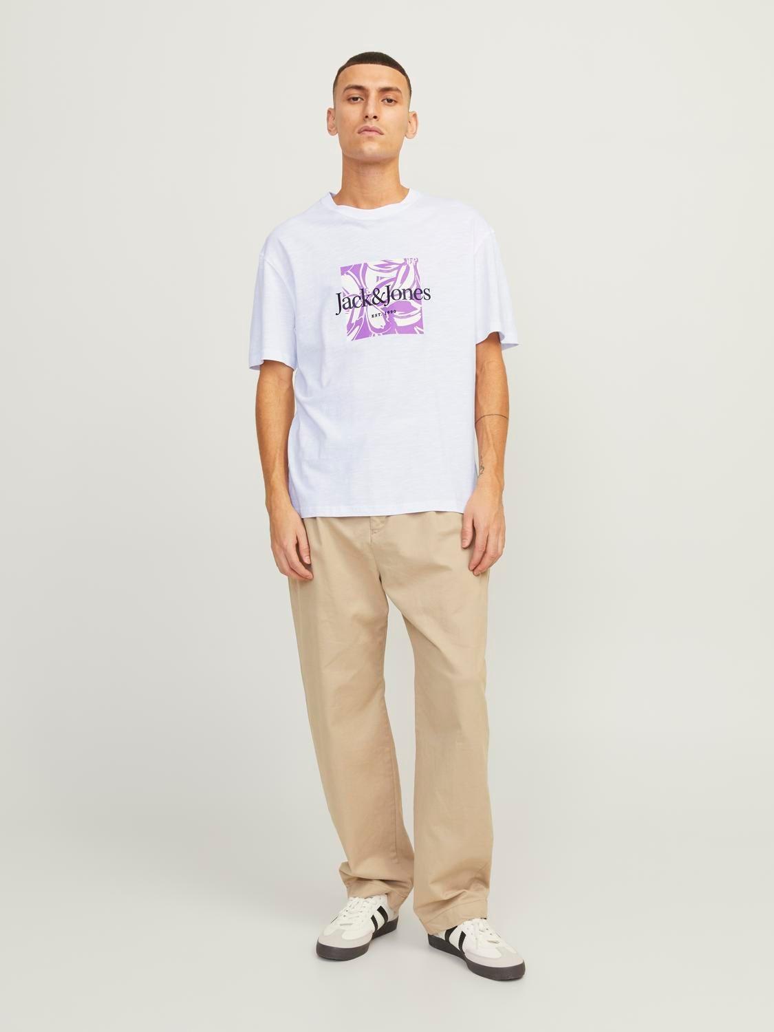 12250436/Bright White JACK AND JONES