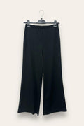 LOVEme Pantalone a palazzo in crepe, zip sul fianco