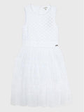 MIXED FABRIC SL DRESS_CEREMONY 