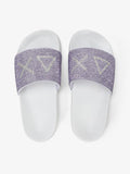 GIRL'S SLIPPERS STRASS LOGO (TEEN) 
