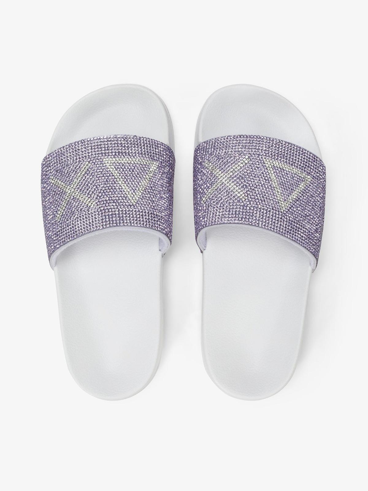 GIRL'S SLIPPERS STRASS LOGO (TEEN) 