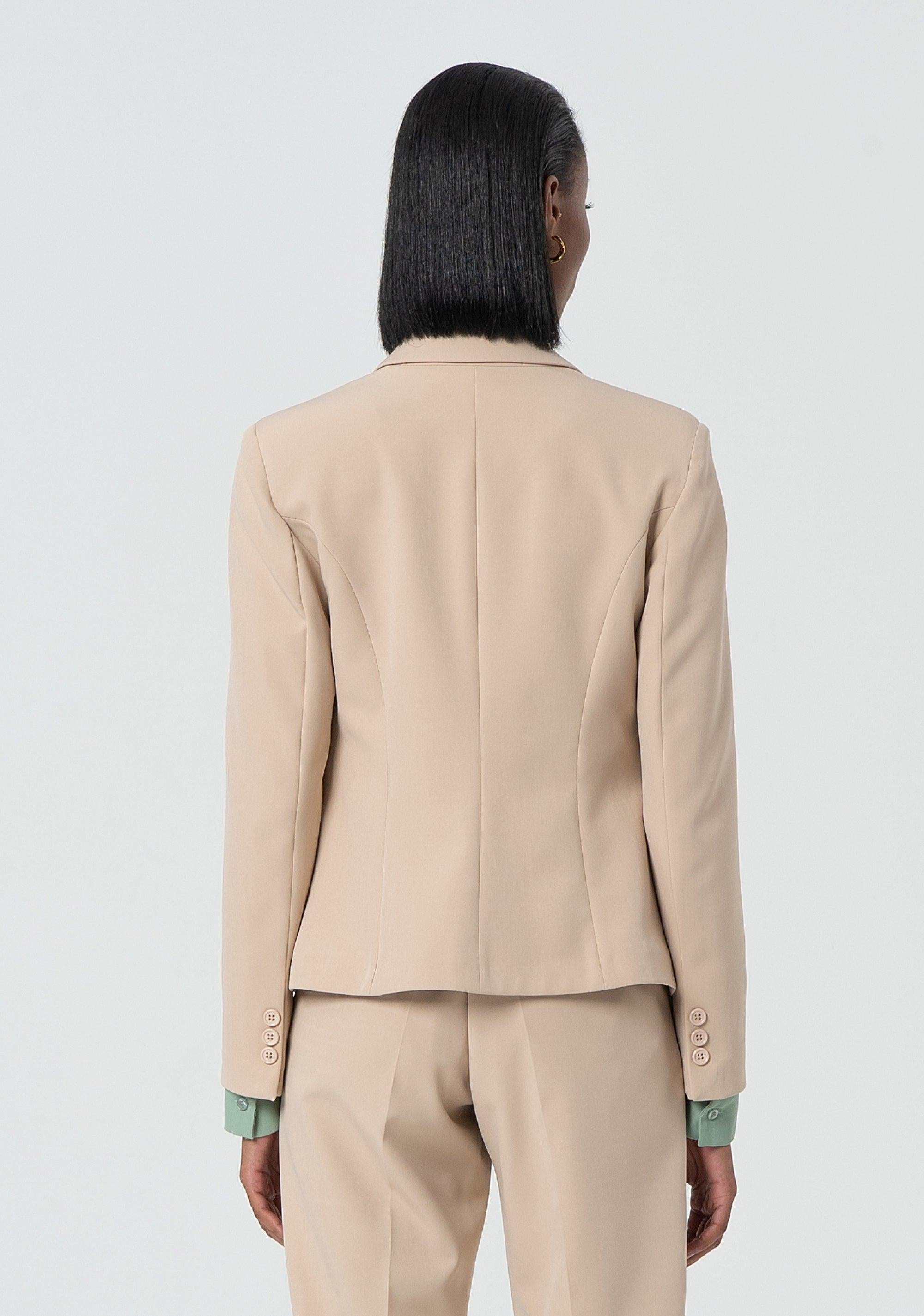 SHORT TAILOR JACKET MUD FR25SJ1001W42901/208 FRACOMINA