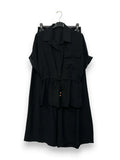 LOVEme Completo pantalone a gamba larga e camicia con coulisse in vita