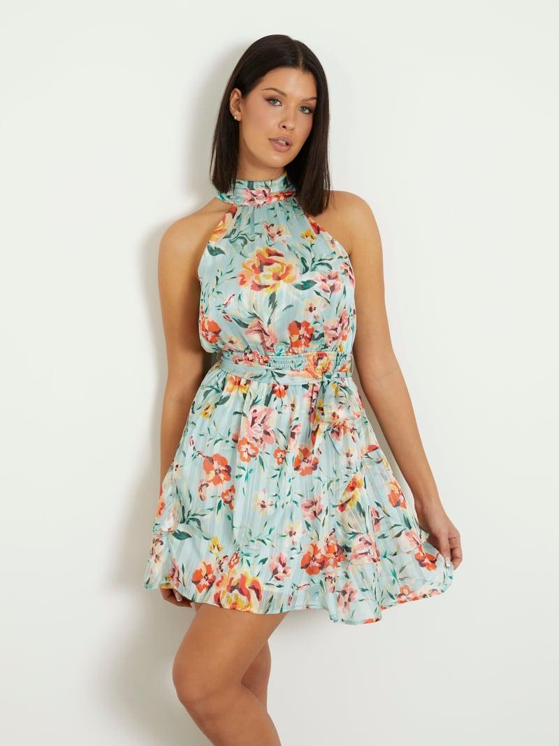SL ROMANA FLARE MINI DRESS 
