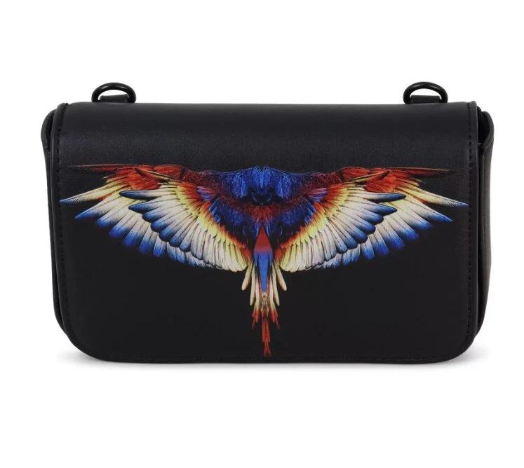 BORSA E.L. COMAF250141/NERO YELLOW MARCELO BURLON COUNTY OF MILAN