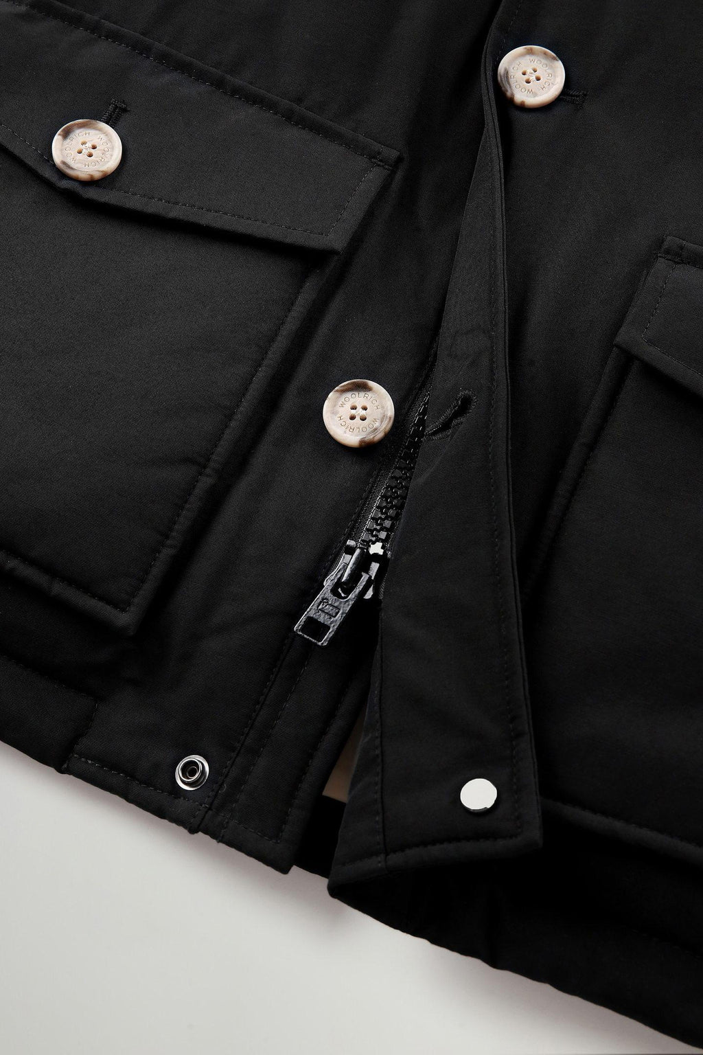 ARCTIC DETACHABLE FUR PARKA CFWKOU0187MRUT0641/BLK WOOLRICH