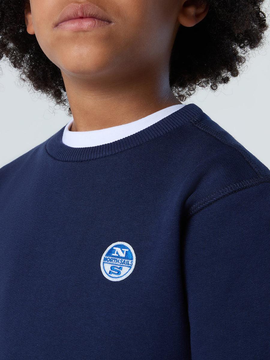 CREWNECK SWEATSHIRT WITH LOGO 794443/0802 NORTH SAILS