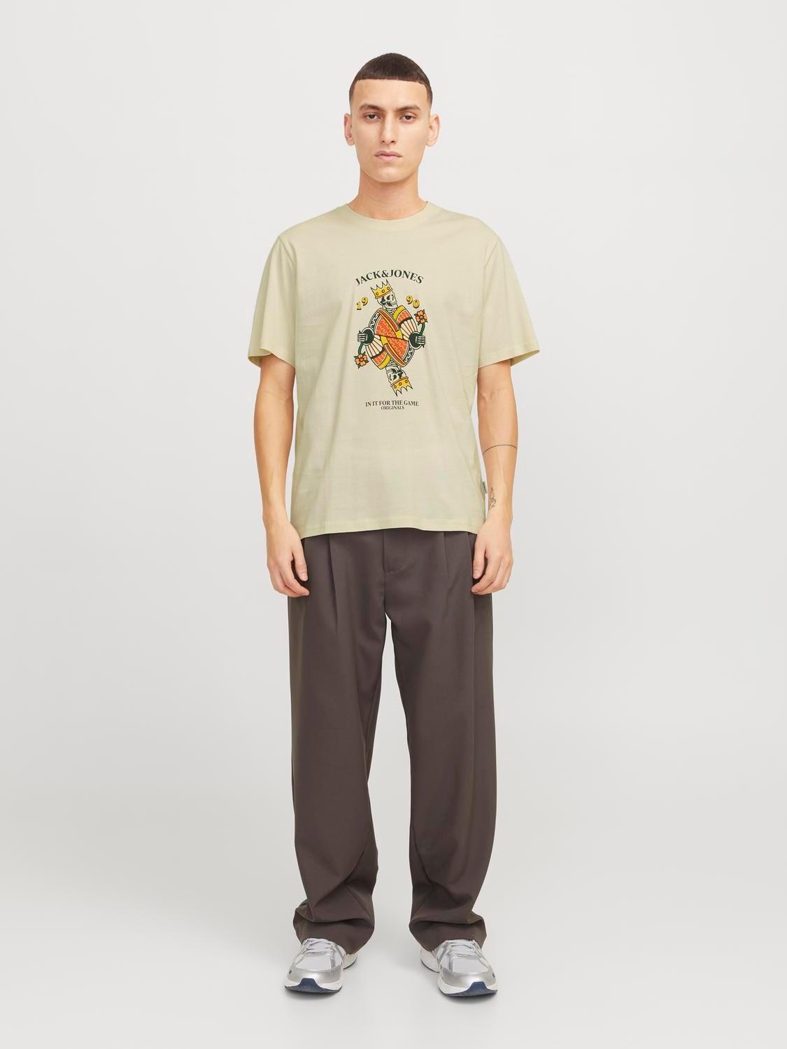12272966/Antique White JACK AND JONES