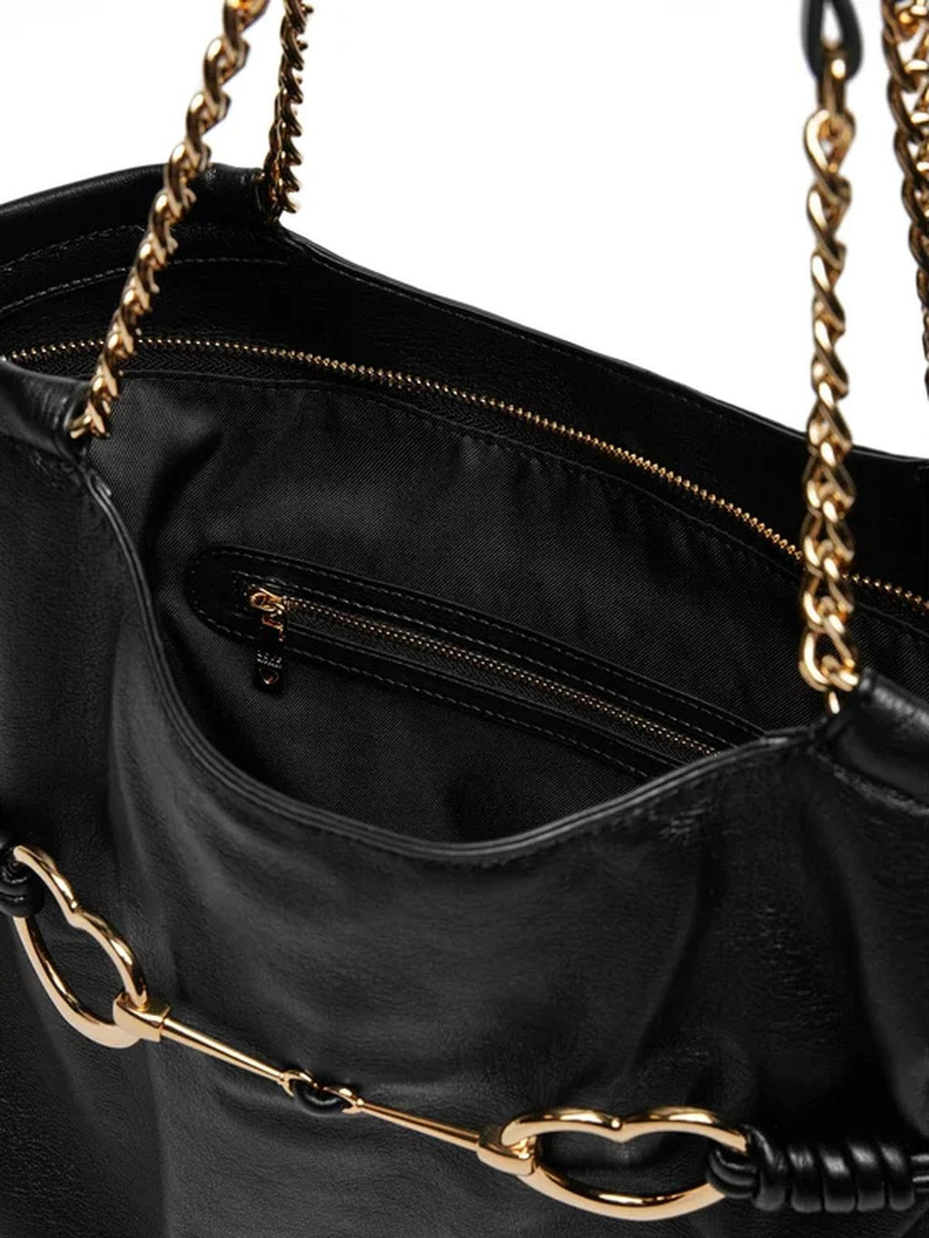BORSA PU SOFT NERO 
