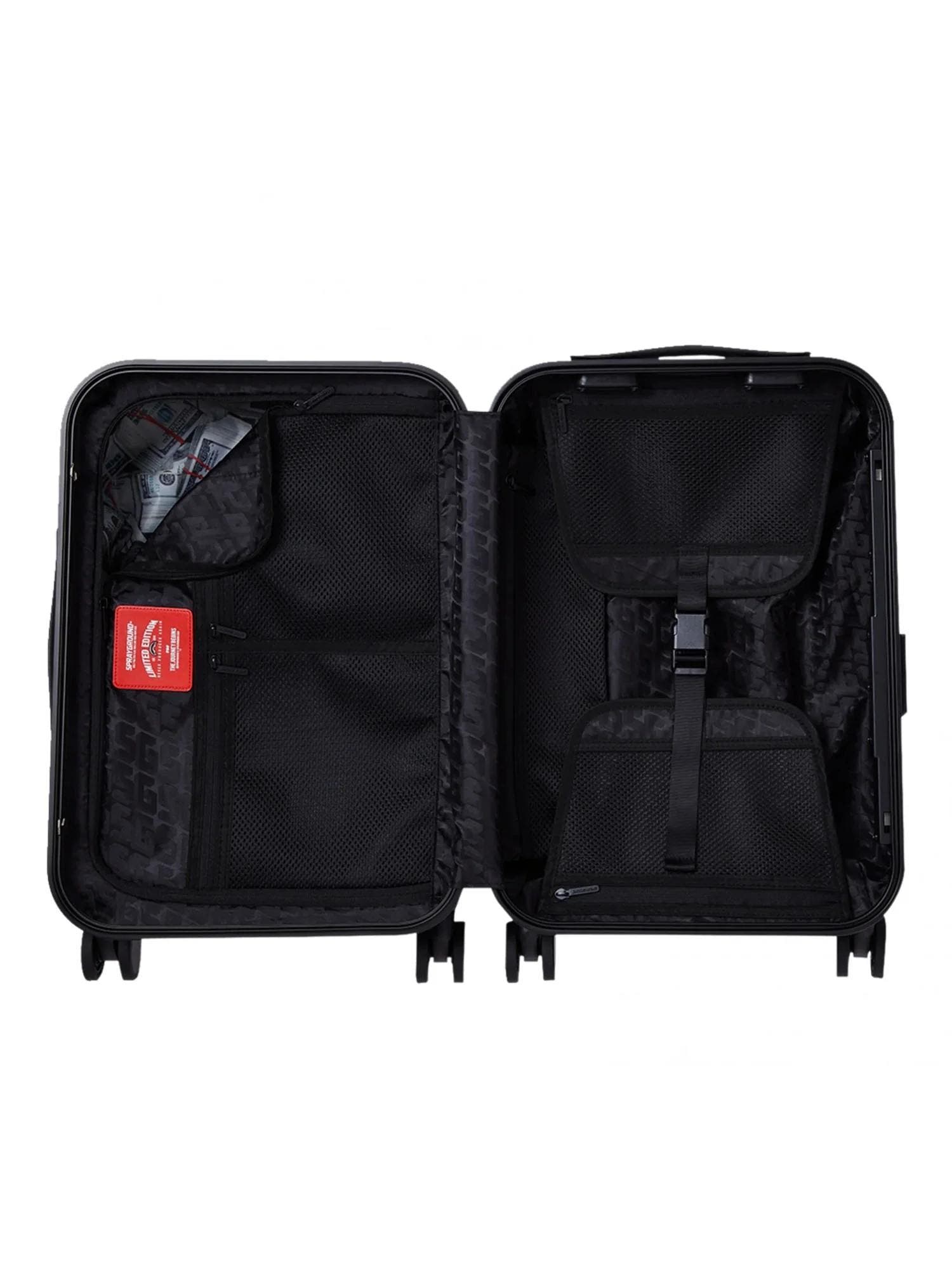 SCRIBBLE SHARK CARRY-ON LUGGAGE 