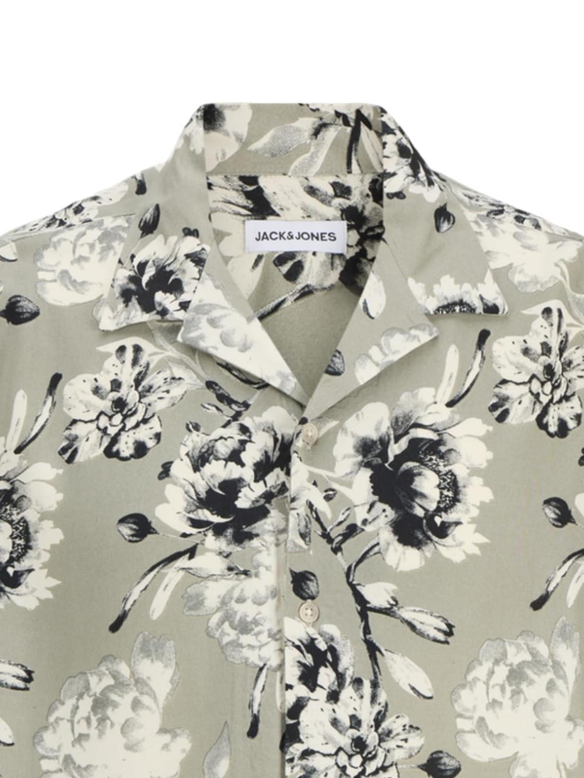 JJJEFF MONOCHROME AOP RESORT SHIRT SS 