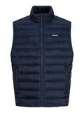 JACK AND JONES JJLOUIS LIGHT BODYWARMER COLLAR