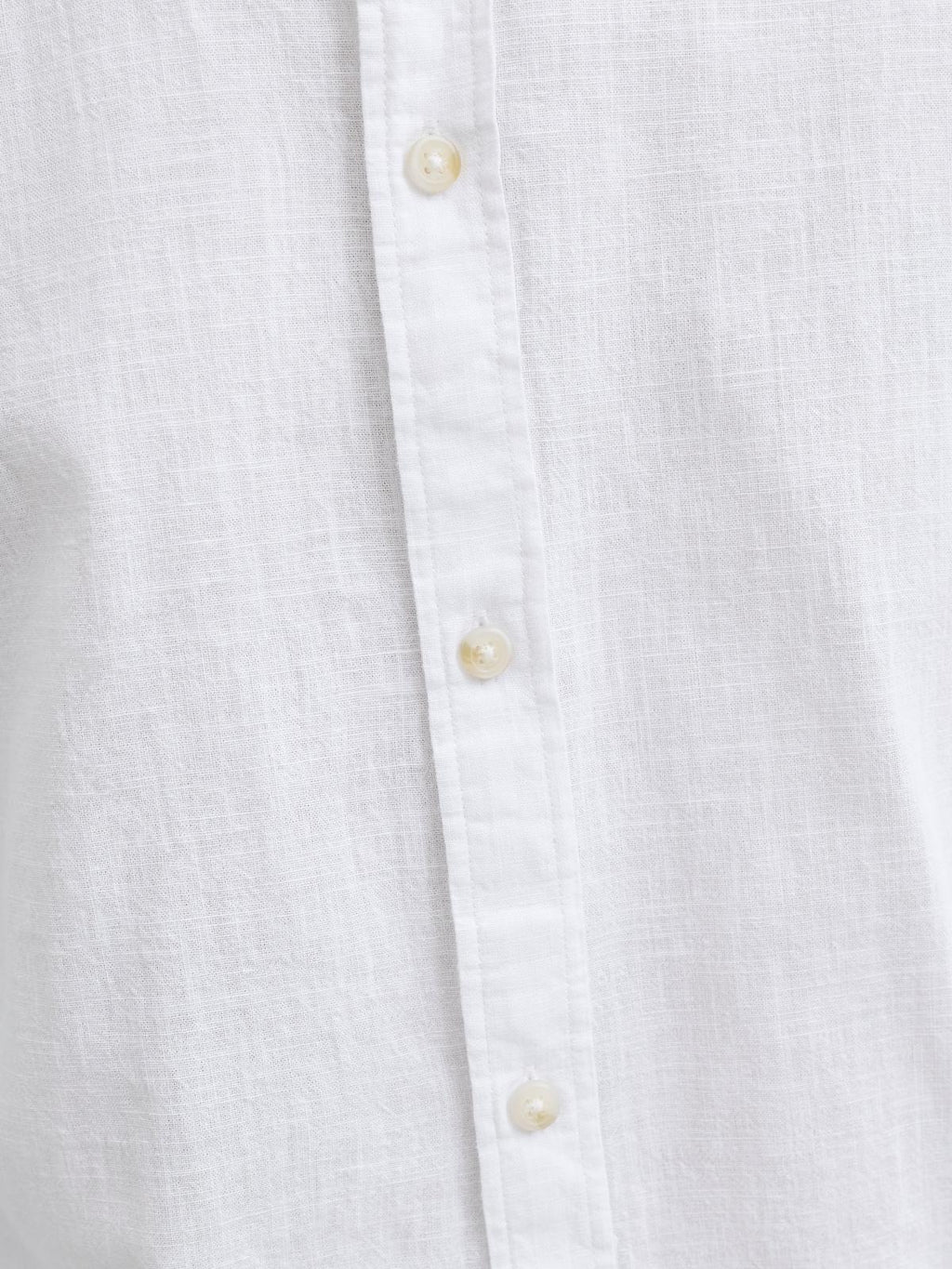 JJESUMMER LINEN BLEND BAND SHIRT L/S SN 
