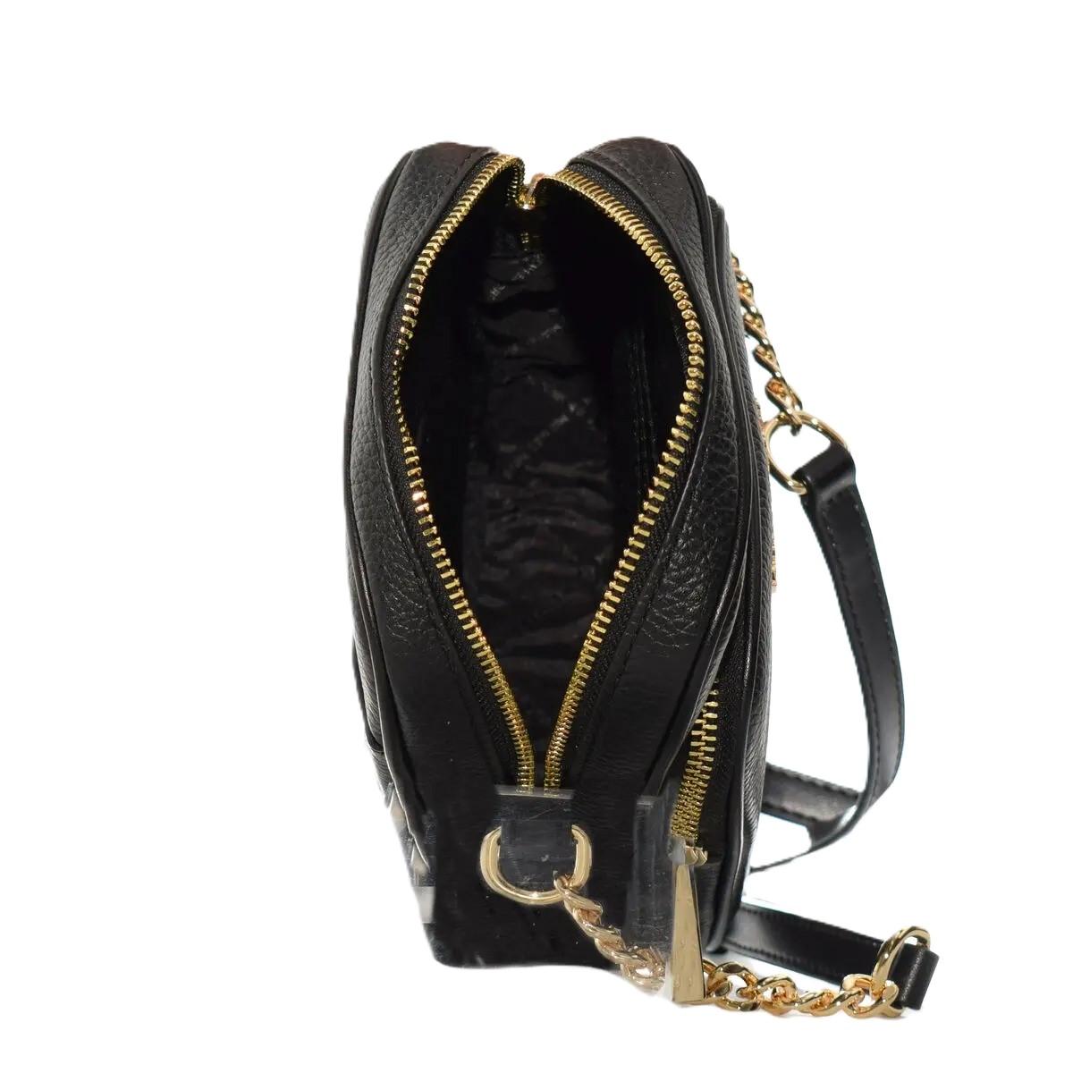MD NS CHAIN XBODY LEATHER 35H3GTVC2L/BLACK MICHAEL KORS