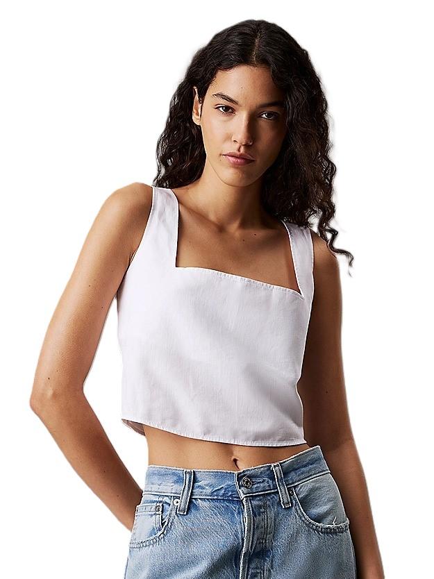 SOFT LINEN TOP J20J225347/YAA CALVIN KLEIN JEANS