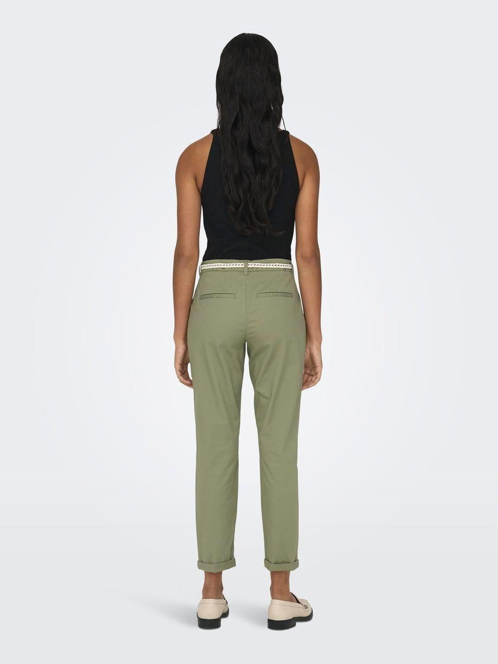 ONLBIANA MW COTTON BELT CHINO PNT NOOS 