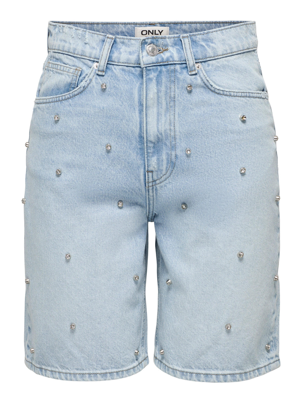 ONLHOPE HW RHS LOOSE LONG SHORTS DNM AZG 15344185/Light Blue Denim ONLY